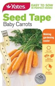 YATES CARROT MANCHESTER TABLE D TAPE SEED TAPE