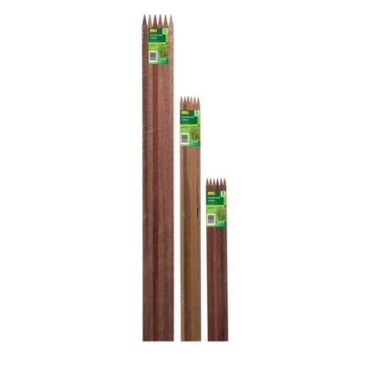 STAKES HARDWOOD 12MM X 12MM X 900MM 6 PACK