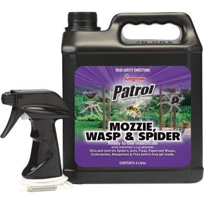 Patrol Mosquito Wasp Spider Ready To Use 4 Litre