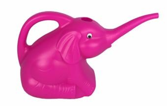KIDS PINK ELEPHANT WATERING CAN