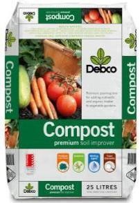 Debco Compost Premium Soil Improver 25l