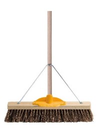 450MM BASSINE TIMBER BROOM A/R WITH 1500X25MM HANDLE