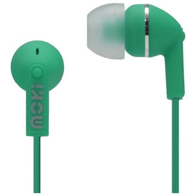 MOKI DOTS NOISE ISOLATION EARBUDS- GREEN