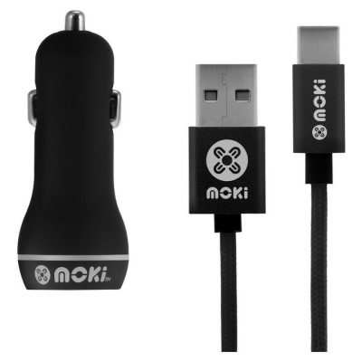Moki Braided Type-c Syncharge Cable + Car