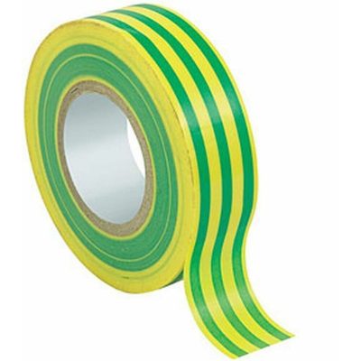 Tape Electrical Yel/grn/earth 18mmx20m