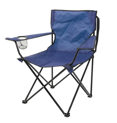CHAIR CAMPING FOLDING BLUE