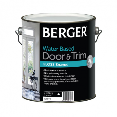 Berger Water Based Door Trim Gloss Enamel