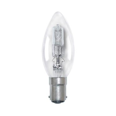 Candle 28w Sbc Clear Halogen